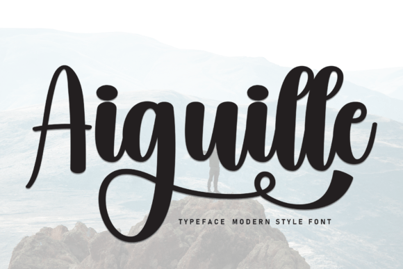 Aiguille: The Handwritten Typeface That Elevates Small Business Branding