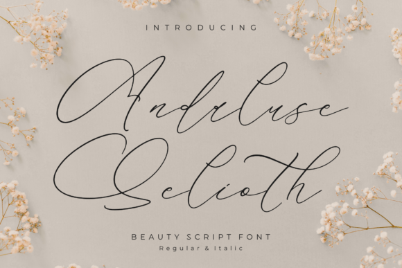 Andaluse Selioth: The Premium Script Font for Handmade Brands