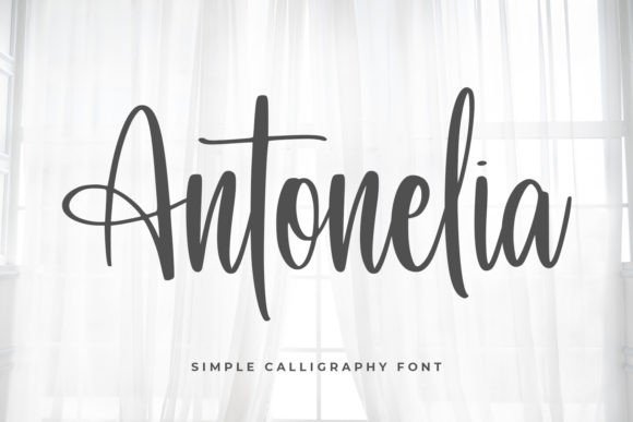 Antonelia: A Handwritten Typeface for Modern Editorial Design