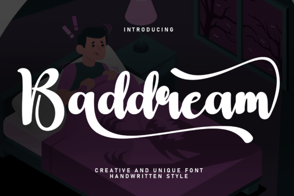 Baddream: The Elegant Script Typeface for Modern Web Design