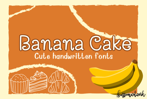 Banana Cake: The Playful Typeface That Elevates Small Business Branding