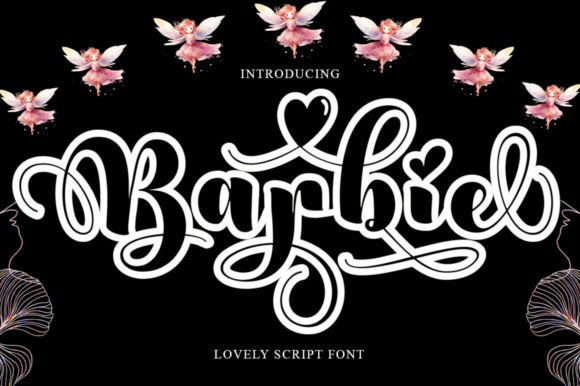 Barbie Outline: A Playful Typeface for Creative Digital Brands