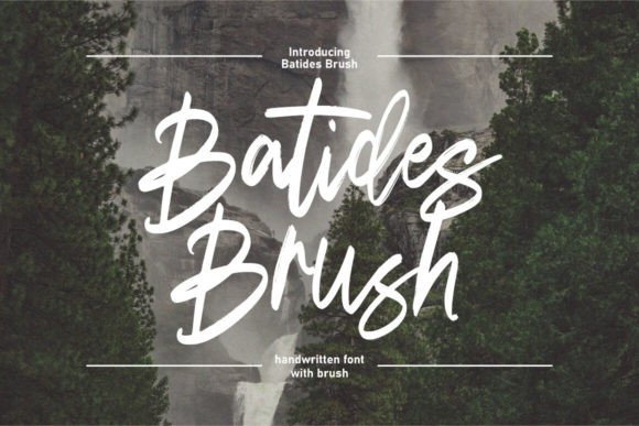 Batides Brush: The Creative Typeface That Elevates Small Business Branding