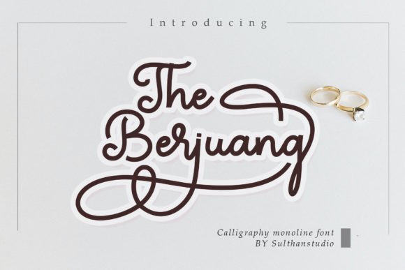 Berjuang: A Timeless Handwritten Typeface for Editorial Design