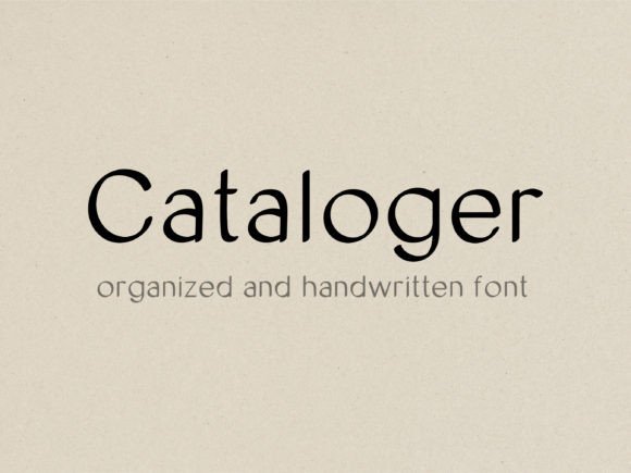 Cataloger: The Script Amp Typeface for Editorial Clarity