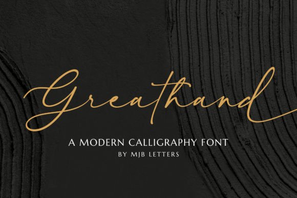 Greathand: The Modern Script Font for Digital Branding
