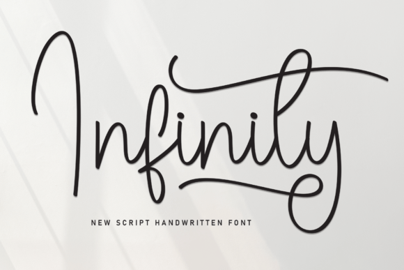 Infinity Font: The Handwritten Typeface for Authentic Branding