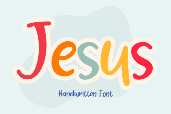Jesus: A Handwritten Font for Authentic Brand Identity