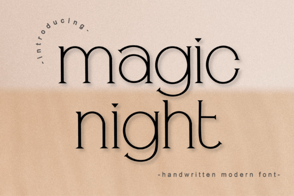 Magic Night: A Designer's Verdict on This Script Amp Typeface