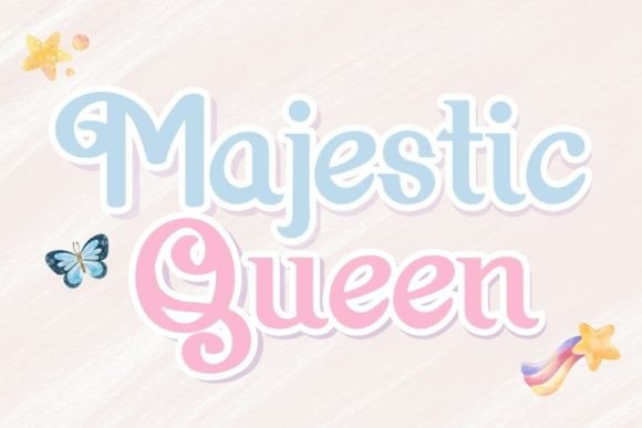 Majestic Queen: A Display Typeface for Editorial Elegance