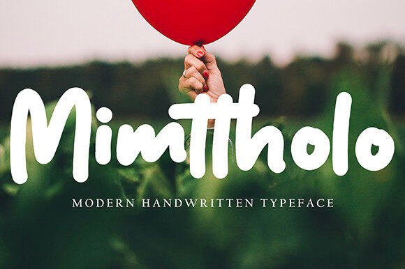 Mimttholo: The Modern Handwritten Typeface for Polished Web Design