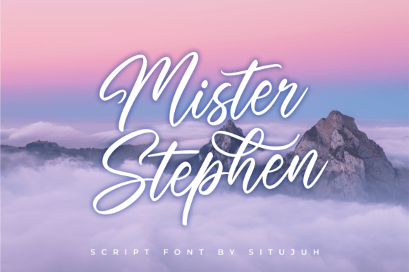 Mister Stephen: The Handwritten Typeface That Elevates Small Business Branding