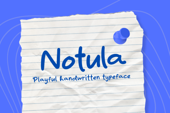 Notula: A Handcrafted Typeface for Editorial Storytelling