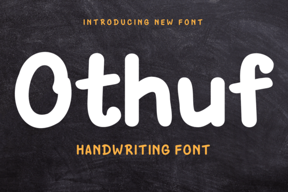 Othuf: The Handwritten Typeface That Elevates Small Business Branding