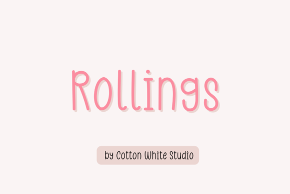 Rollings: The Handwritten Typeface That Elevates Small Business Branding