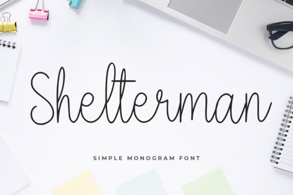 Shelterman: A Sweet Handwritten Typeface for Authentic Branding