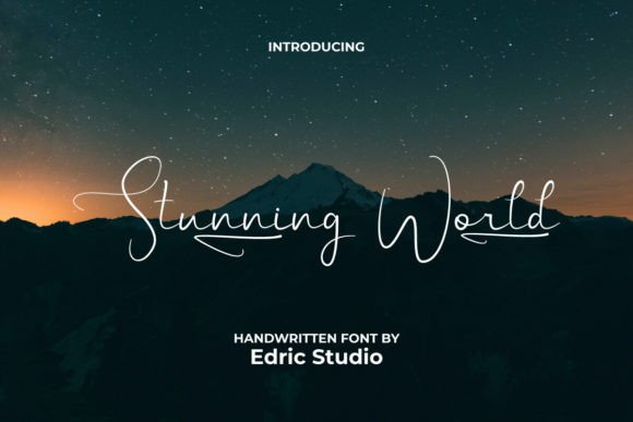 Stunning World: The Typeface That Elevates Your Campaign Visuals