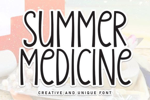Summer Medicine: A Timeless Handwritten Typeface for Authentic Branding