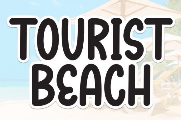 Tourist Beach: A Fresh Handwritten Typeface for Modern Branding