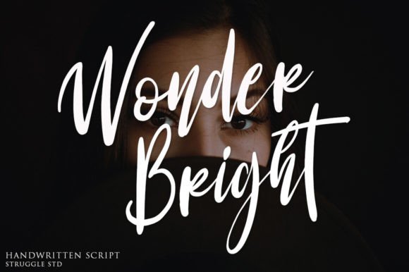 Wonder Bright: The Handwritten Typeface for Creative Sellers