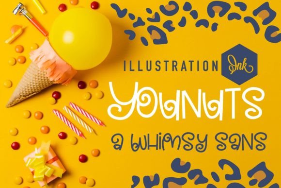 Younutz Typeface Review: A Whimsical Hand-Crafted Sans Serif for Digital Brands