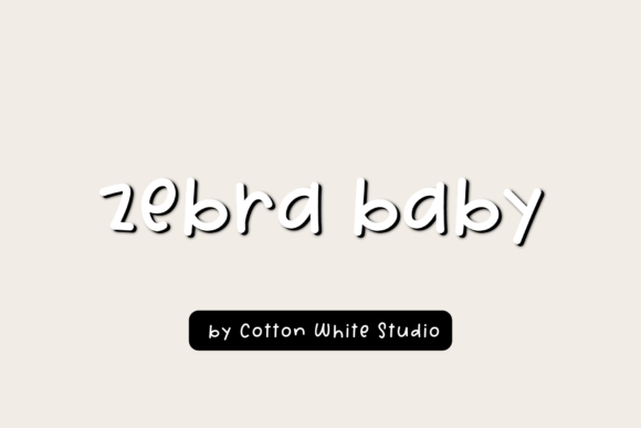 Zebra Baby: A Playful Typeface for Modern Web Design
